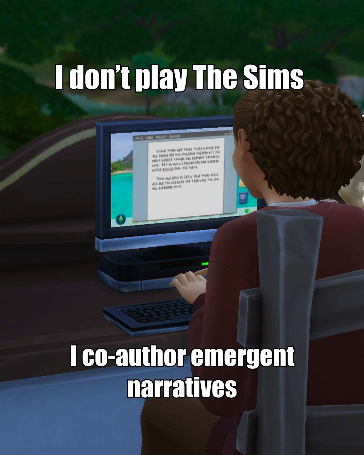 Il linguaggio del desiderio in The Sims