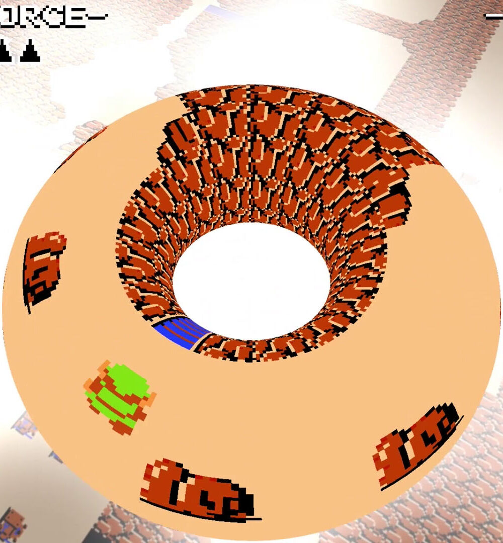 The Topologies of Zelda Triforce (Patrick LeMieux, Stephanie Boluk, 2018) [image from itchio]