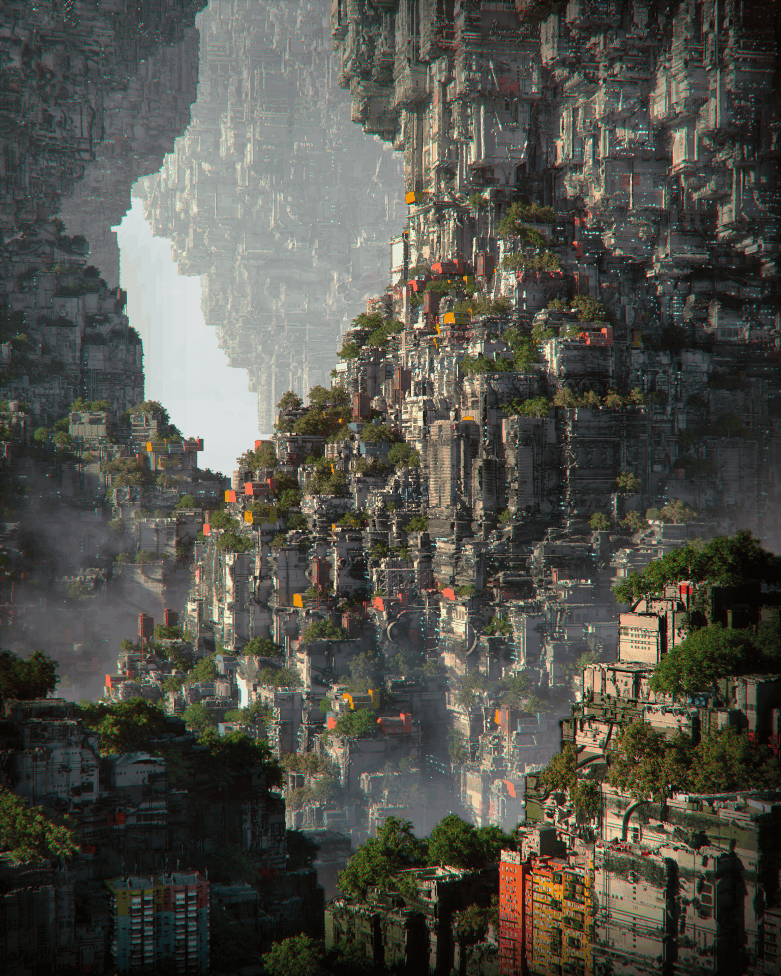 Architecture and Symbolism of a Post-Human Society